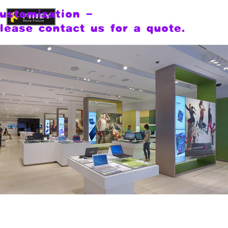 Interior Design Retail - Ide Desain Interior Toko Komputer Custom,