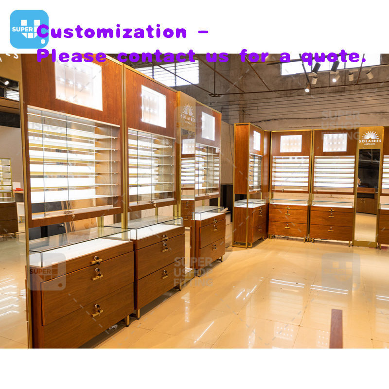 Interior Design Retail - Desain Interior Toko Kacamata Ritel Kustom,