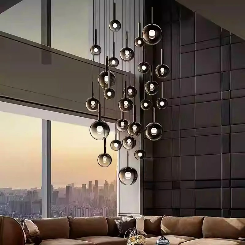 Interior Design Remote - Desain Minimalis Lampu Gantung Kaca Ping