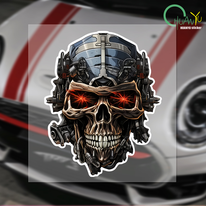 Interior Design Concept - 2024 desain baru kepala kerangka stiker