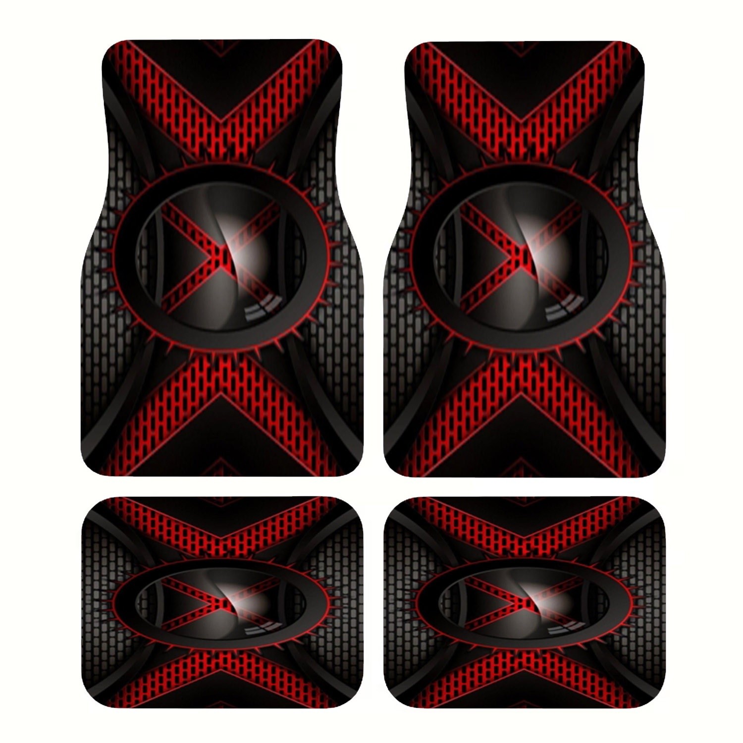 4pcs Karpet Mobil, Desain Futu - Interior Design Industrial Style ulasan dan harga