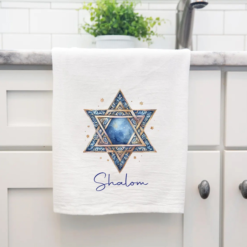 Handuk Dapur Hanukkah: Bintang - Interior Design Kitchen ulasan dan harga