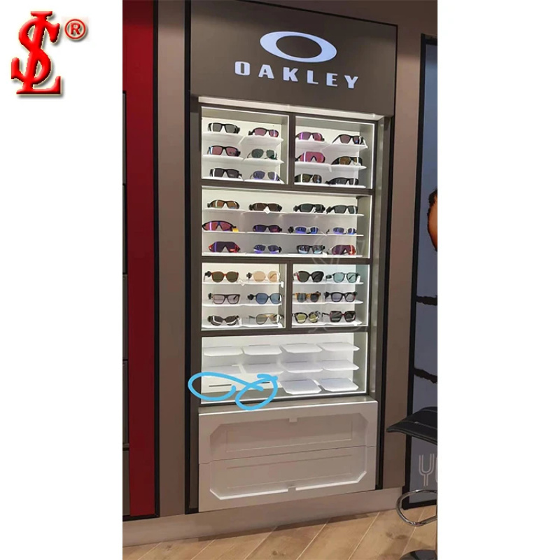 Rak Display Kacamata Fashion R - Interior Design Retail ulasan dan harga