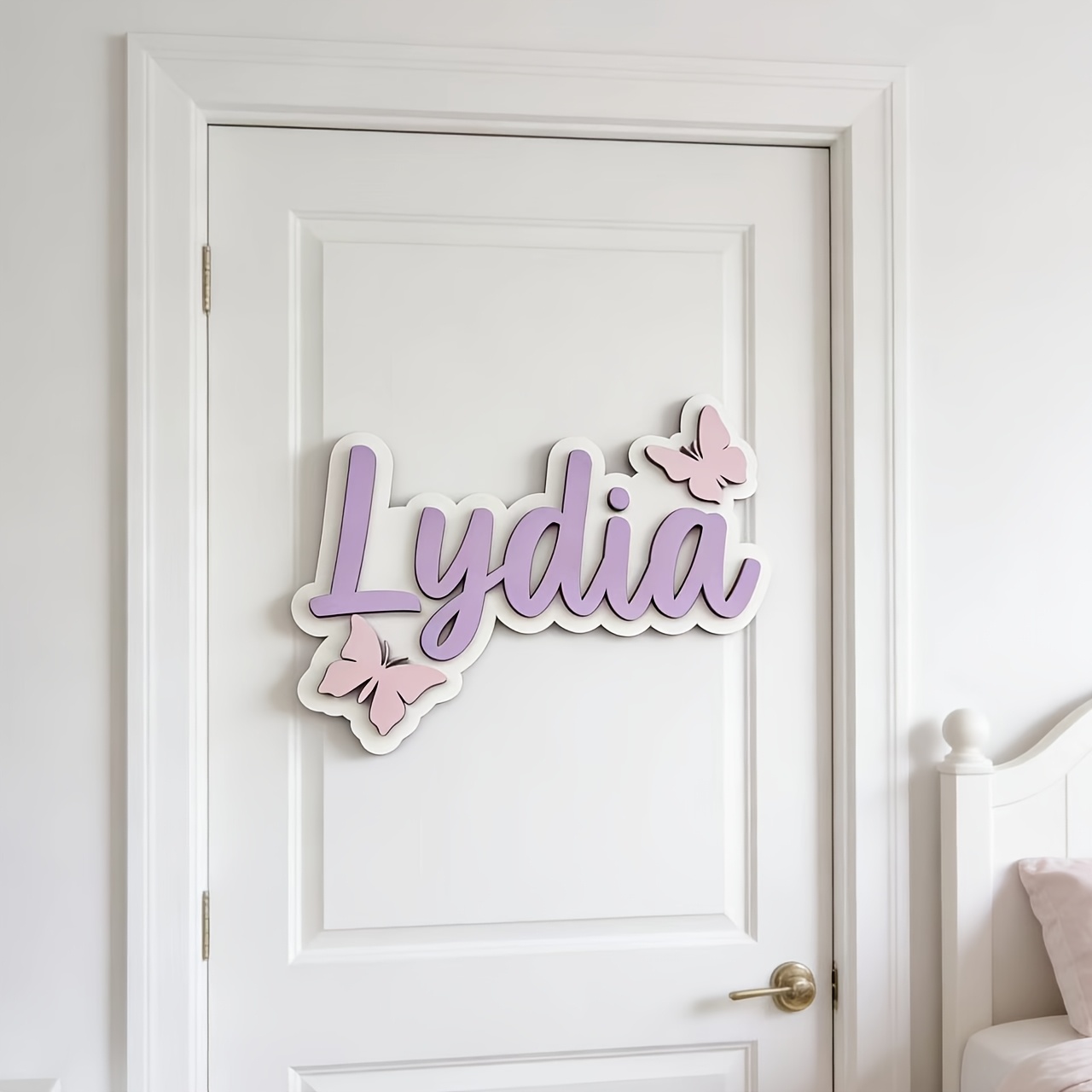 Tanda Kamar Nama Kupu-kupu Bir - Interior Design Names ulasan dan harga