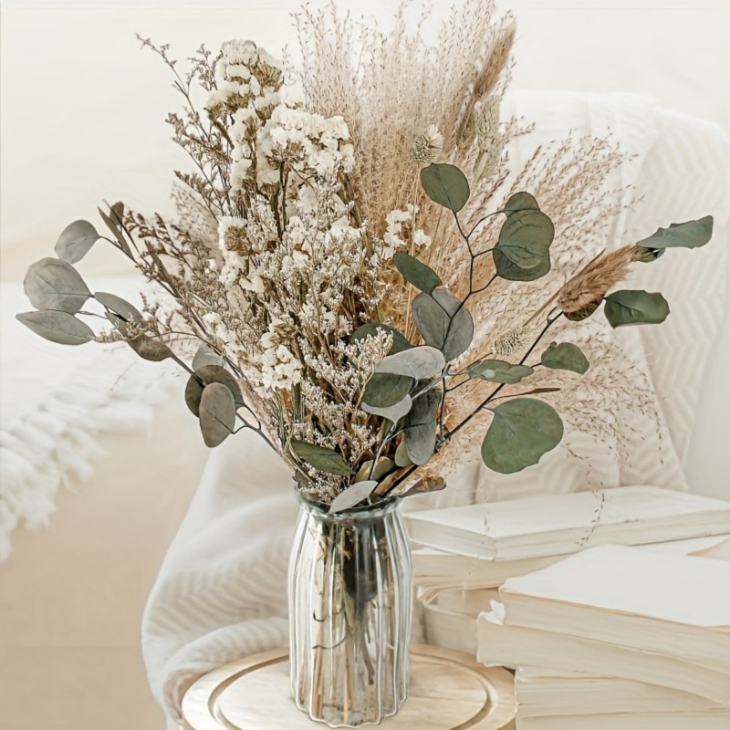45 Buah Rangkaian Bunga Kering - Dried Pampas Bundle ulasan dan harga
