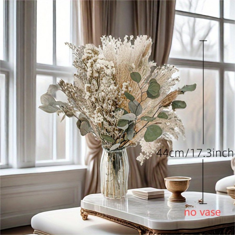 45 Buah Rangkaian Bunga Kering - Dried Pampas Bundle ulasan dan harga