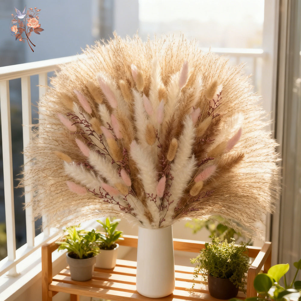 Rumput Ekor Kelinci Pampas Ber - Dried Pampas Bundle ulasan dan harga