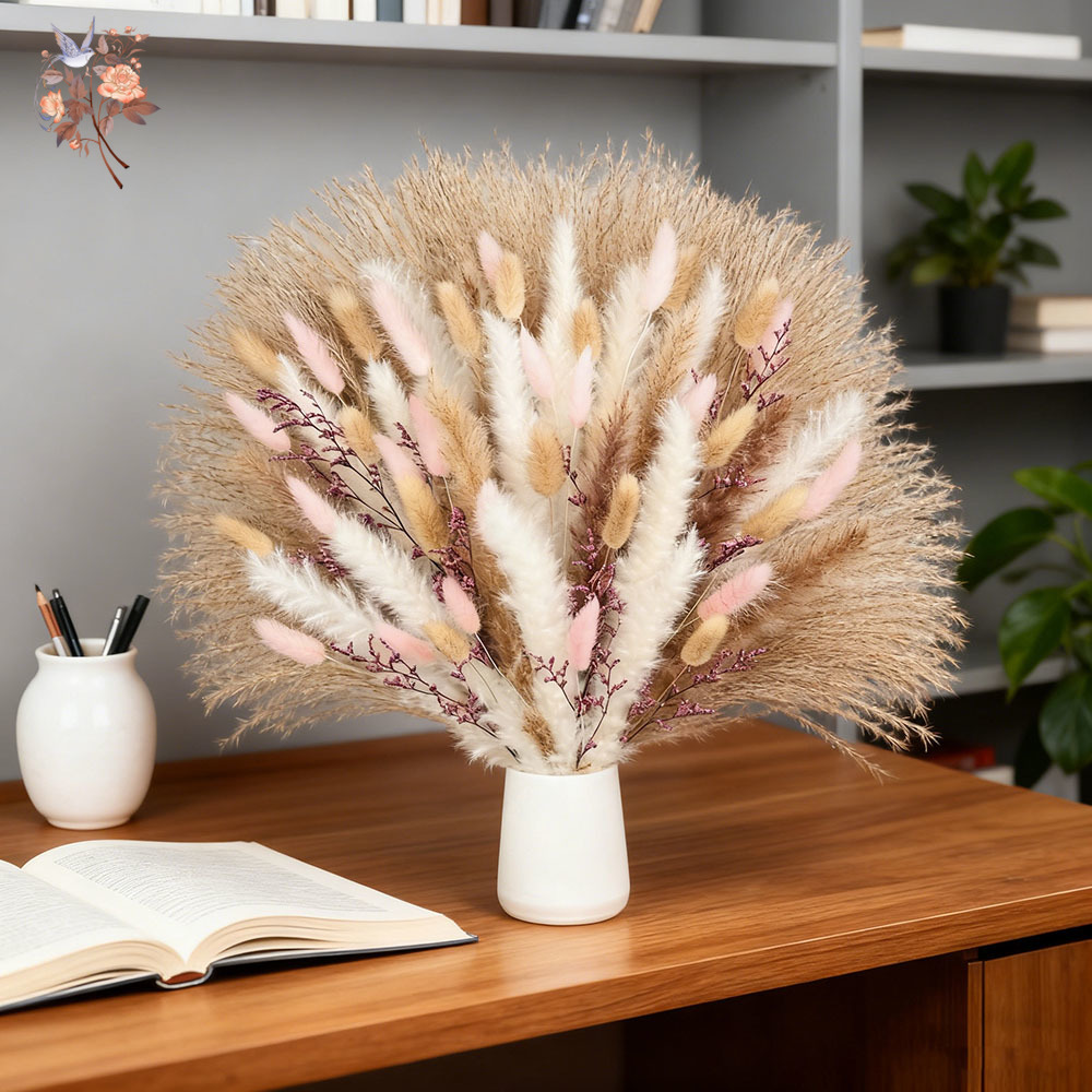 Rumput Ekor Kelinci Pampas Ber - Dried Pampas Bundle ulasan dan harga