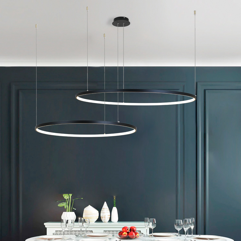 Lampu Gantung LED Modern Nordi - Interior Design Remote ulasan dan harga