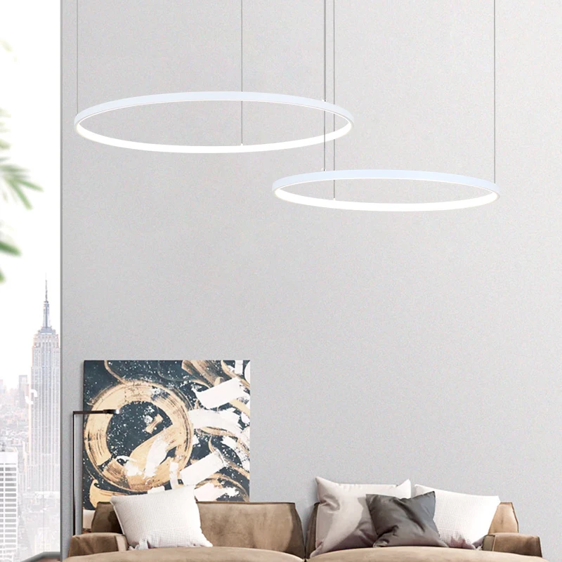 Lampu Gantung LED Modern Nordi - Interior Design Remote ulasan dan harga