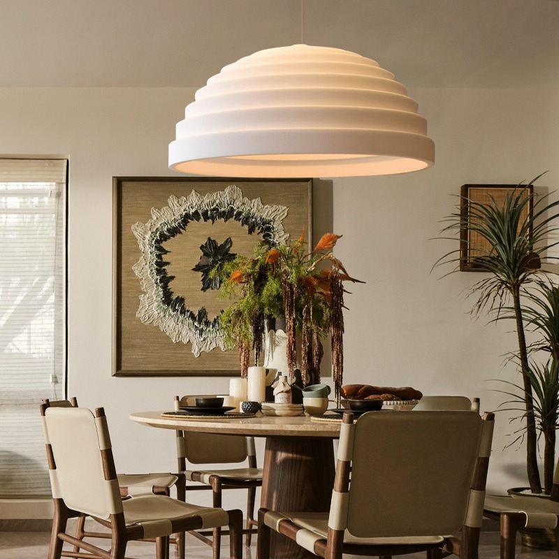 Lampu Gantung LED Resin Gaya W - Interior Design Remote ulasan dan harga