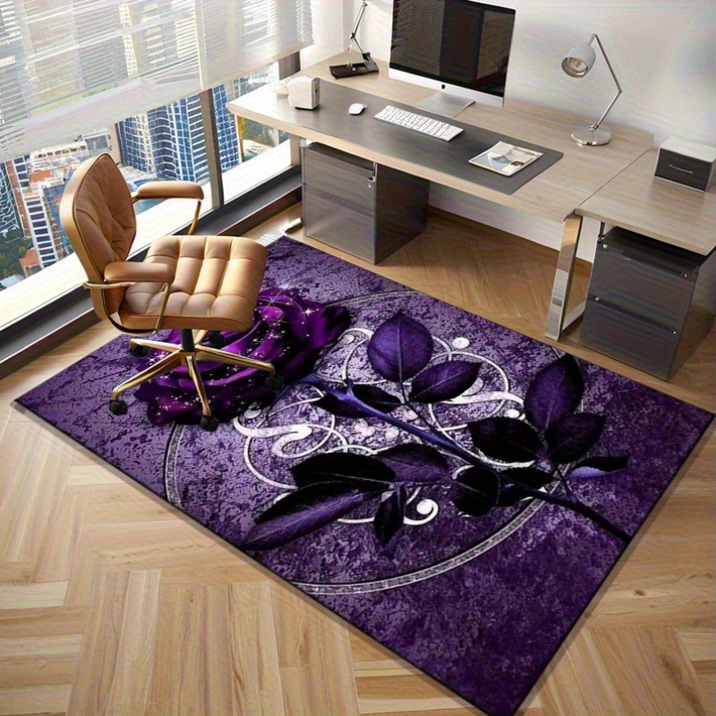 Karpet Daun Ungu untuk Dekoras - Interior Design Luxury Living Room ulasan dan harga