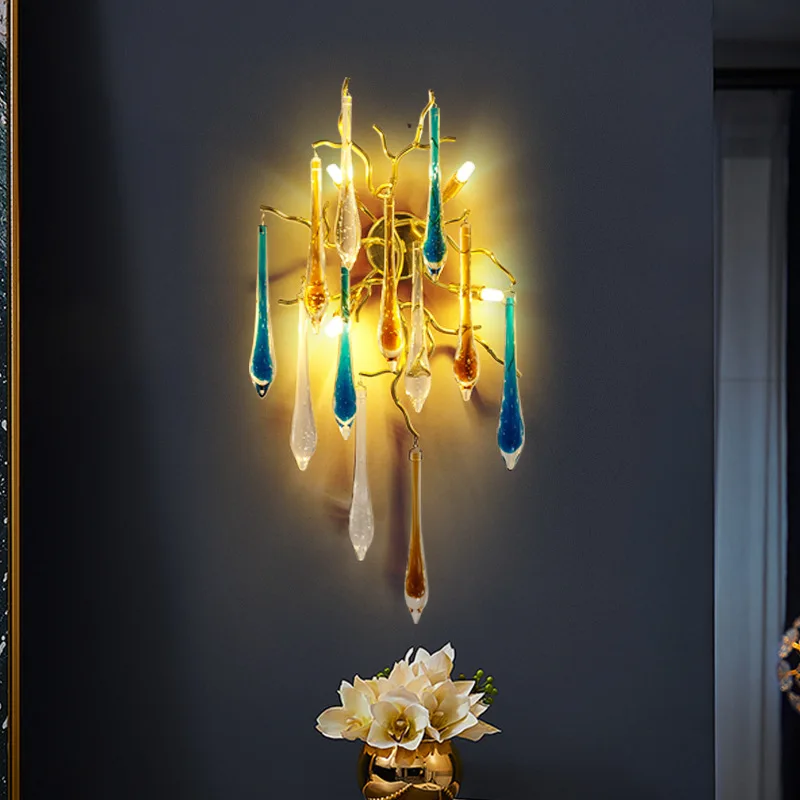 Lampu Langit-langit Kristal Wa - Interior Design Luxury Living Room ulasan dan harga
