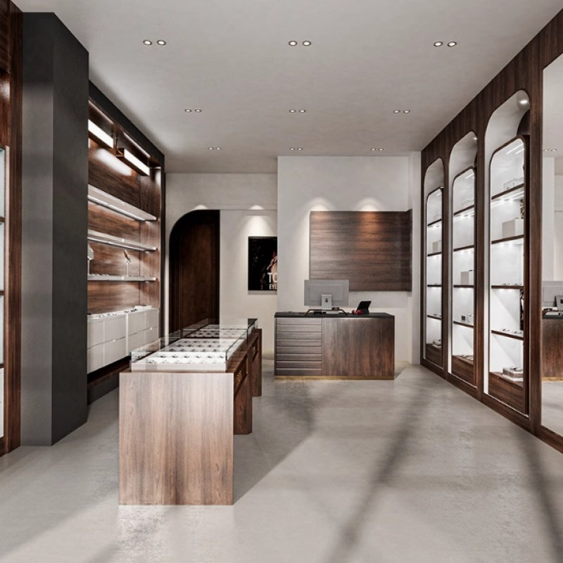 Furnitur Toko Kacamata Ritel K - Interior Design Retail ulasan dan harga