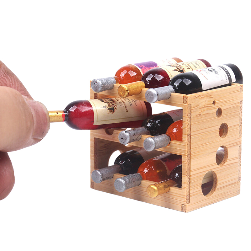 Miniatur Rak Gelas Anggur Set  - Interior Design Kitchen ulasan dan harga