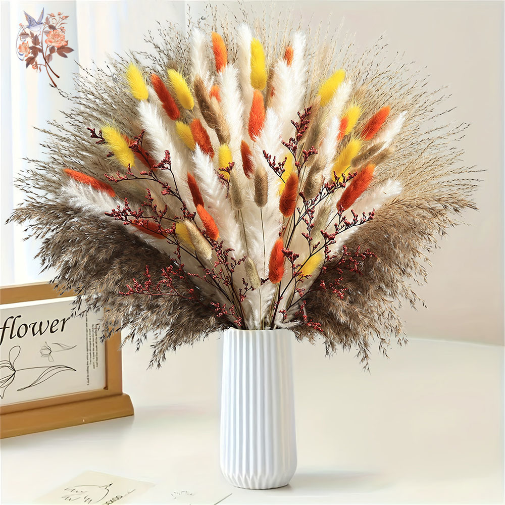 85 Buah Bundel Rumput Pampas M - Dried Pampas Bundle ulasan dan harga