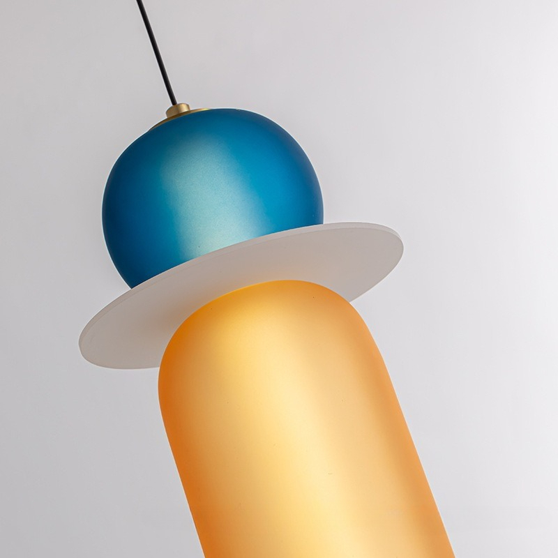 Lampu Gantung Kecil Kaca Berwa - Interior Design Remote ulasan dan harga