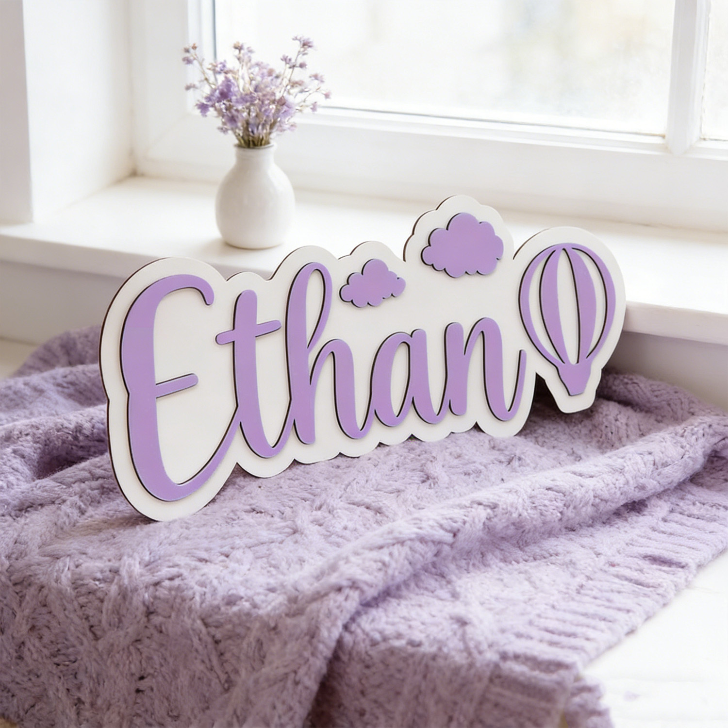 Papan Nama Kamar Balon Udara P - Interior Design Names ulasan dan harga