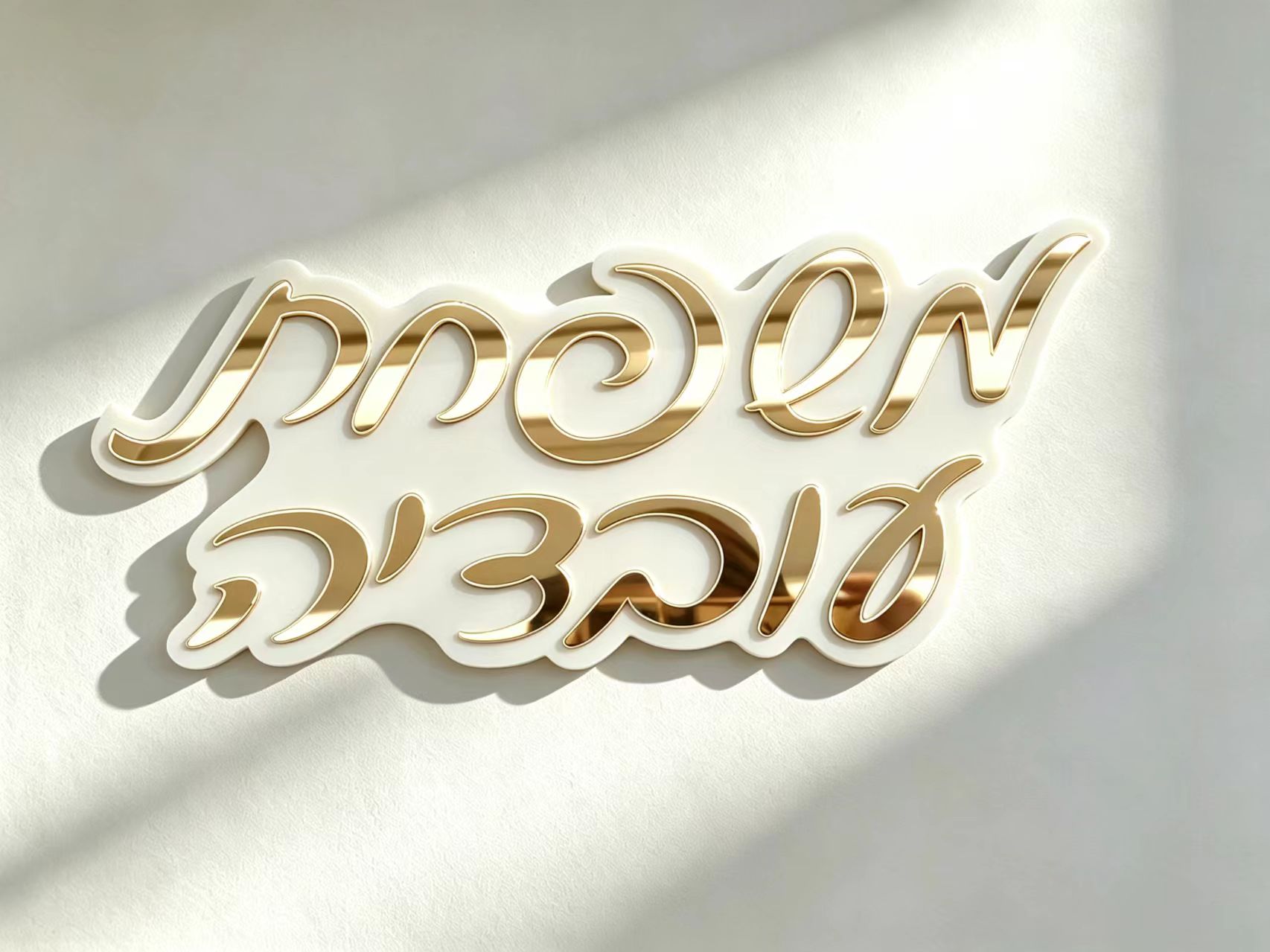 Papan Nama Kustom Ibrani yang  - Interior Design Names ulasan dan harga