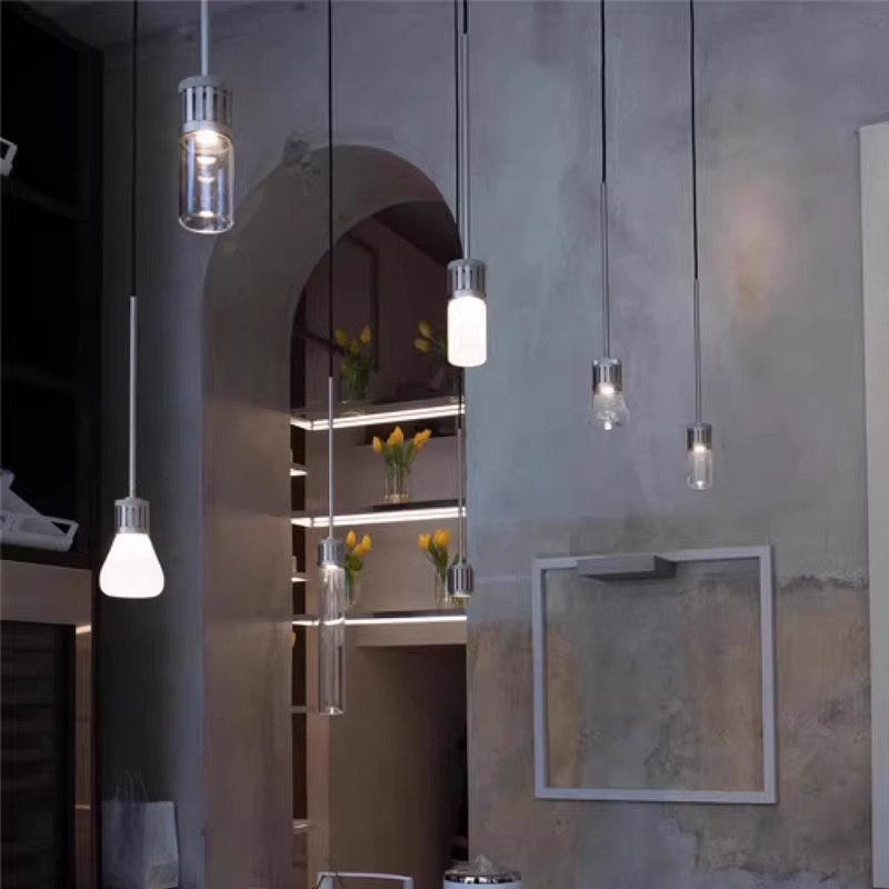 Lampu Gantung Kaca Desain Nord - Interior Design Remote ulasan dan harga